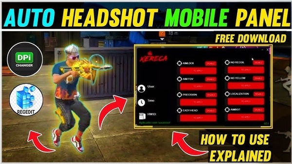 headshot panel apk mod menu